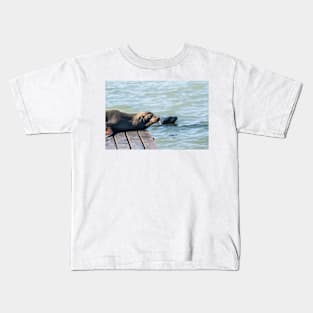 Female Sea Lion Kids T-Shirt